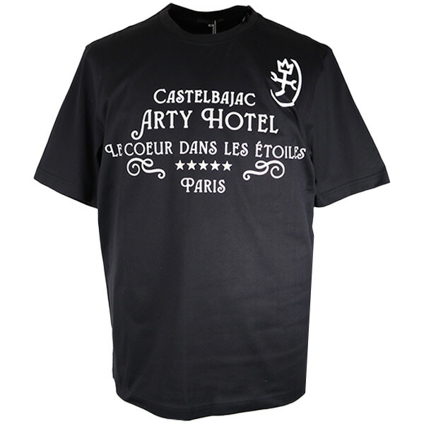 ・３０%OFF\u003cBR\u003eカステルバジャック 半袖Ｔシャツ \u003cBR\u003e\u003cBR\u003e2025新作 春夏 メンズ \u003cBR\u003e家紋＆ロゴタイプ 刷り上げる \u003cBR\u003e丸首（労働者の一団のど首）L(48) LL(50)\u003cBR\u003e 【差し上げ物荷拵え無料】 \u003cBR\u003eCASTELBAJAC  日本製 ht7215172-113-99