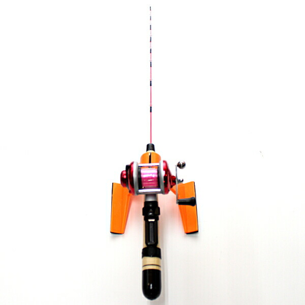 楽天市場 ワカサギ釣りセット50cm ロッド ライン付きリール 竿立てセット エナスクエア楽天市場店