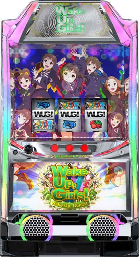 コイン不要機セットパチスロ Wake Up, 家スロ Wake ガールズ◇中古