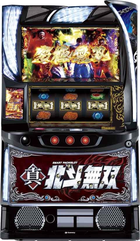 スマスロ遊技用ユニット取り付け済み【ロデオ】Lスマスロ真北斗無双 FS◆中古パチスロ実機　スロット実機　宅スロ　家スロ