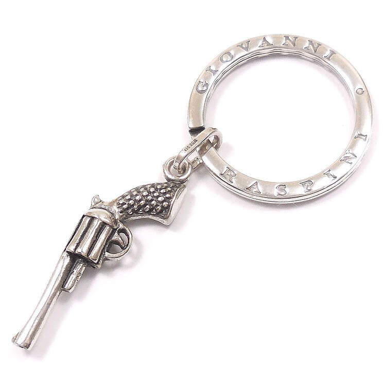 現金特価 楽天市場 キーリング キーホルダー シルバー925 いぶし銀 リボルバー 拳銃 ダブルリング イタリア製 プレゼント インポート イニシャル刻印 別料金 レディース メンズ インポートギフト アンティエーレ 安い Www Escoteirospr Org Br