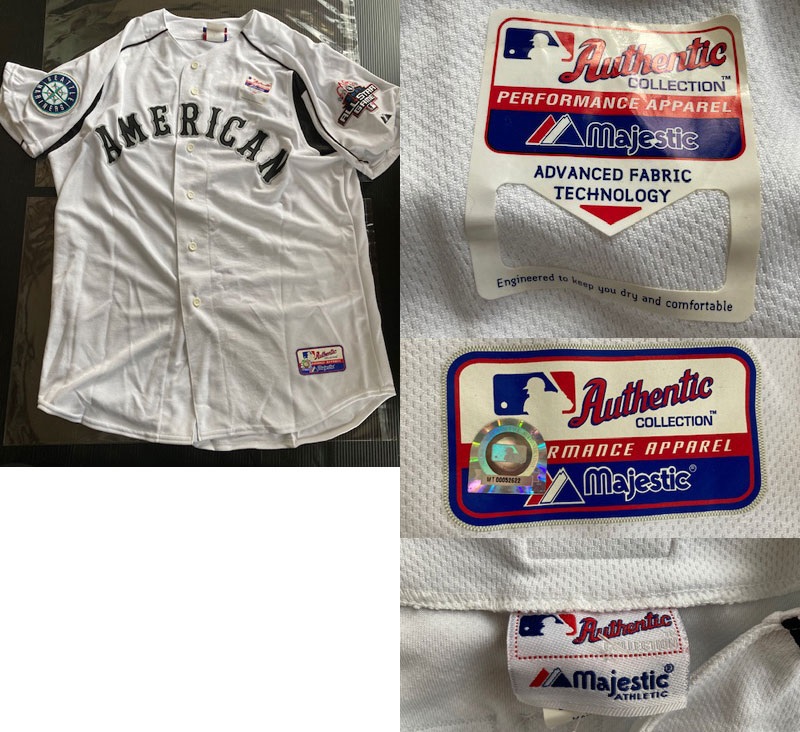 イチロー直筆サイン入り 2003年MLB ALL-STAR JERSEY UDA スポーツ