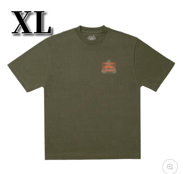 【未使用/送料無料】PALACE x PORTER YOSHIDA Tee Oliveパレス x ポーター 吉田カバン Tシャツ /オリーブ【中古】