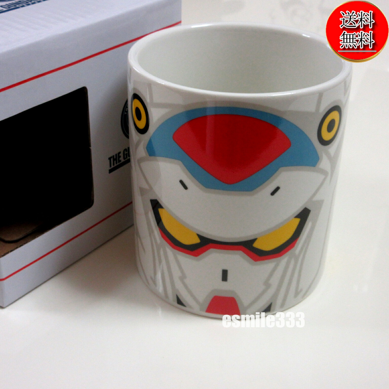 【7/1日限定★P最大21倍★ワンダフルデー+SUP★要エントリー】【新品/送料無料】ガンダムベース限定 ガンダムG-セルフ フェイスマグ マグカップ Gのレコンギスタ画像