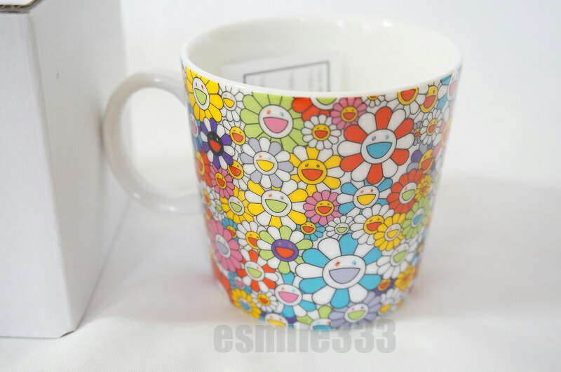 楽天市場 村上隆 お花マグカップ マルチフラワー Mug Cup Murakami Takashi イースマイル333