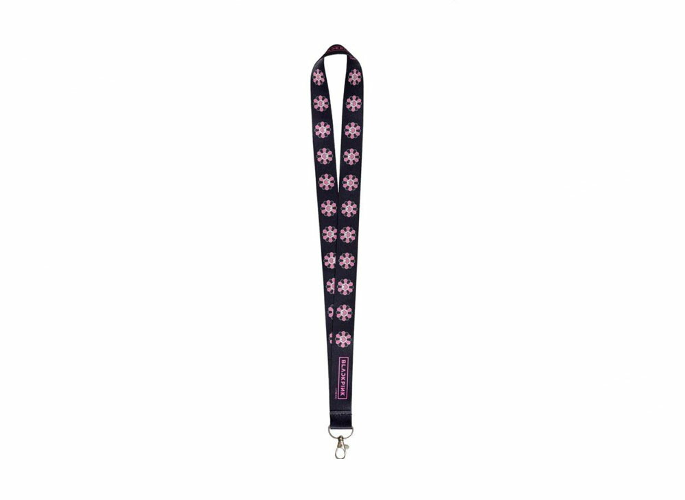 【新品/貨物輸送無料】Takashi Murakami x BLACKPINK In Your Area Lanyard-os Black/村上隆 x 黒いことさくら色 はたご屋 ユア 地域 幽客yd-os 黒いこと/ネックストラップ