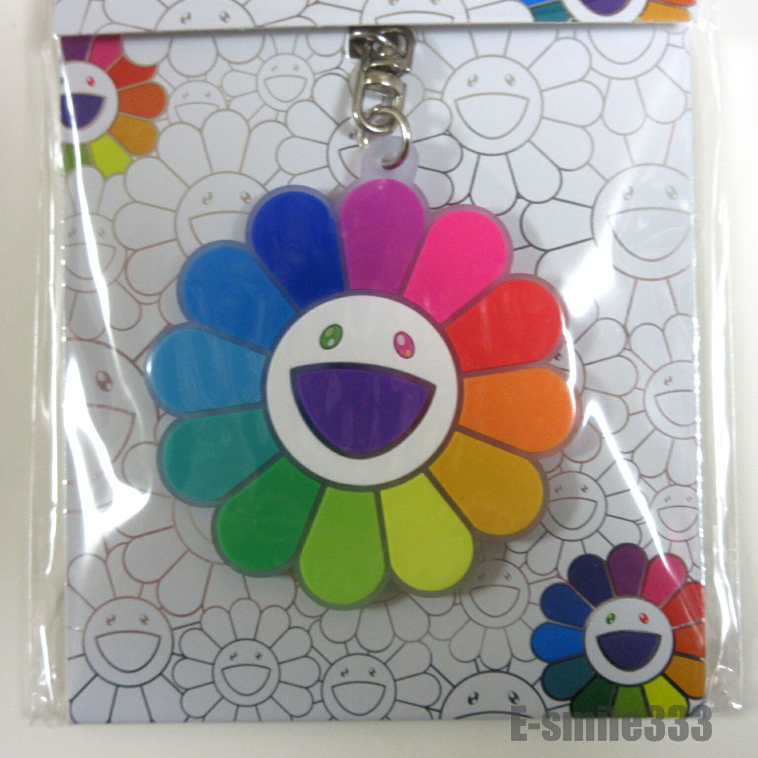 楽天市場】Kaikai kikiFlower Keychain Turquoise Green × White