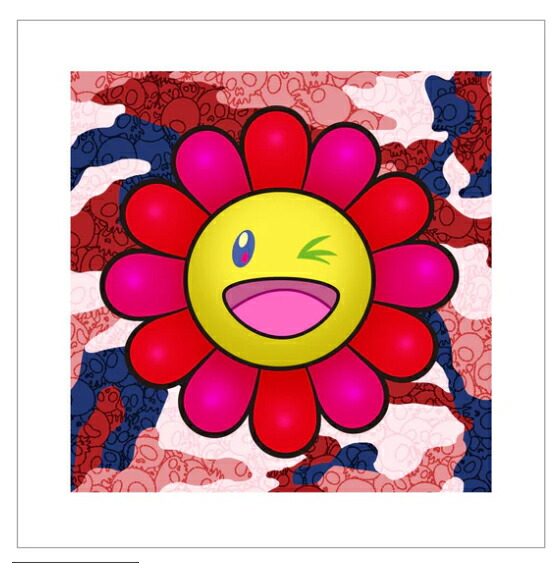 村上隆 お花畑でラッタッタ！(ポスター作品) 3月18日(金)よりWEBショップにて、村上隆 新作エディション