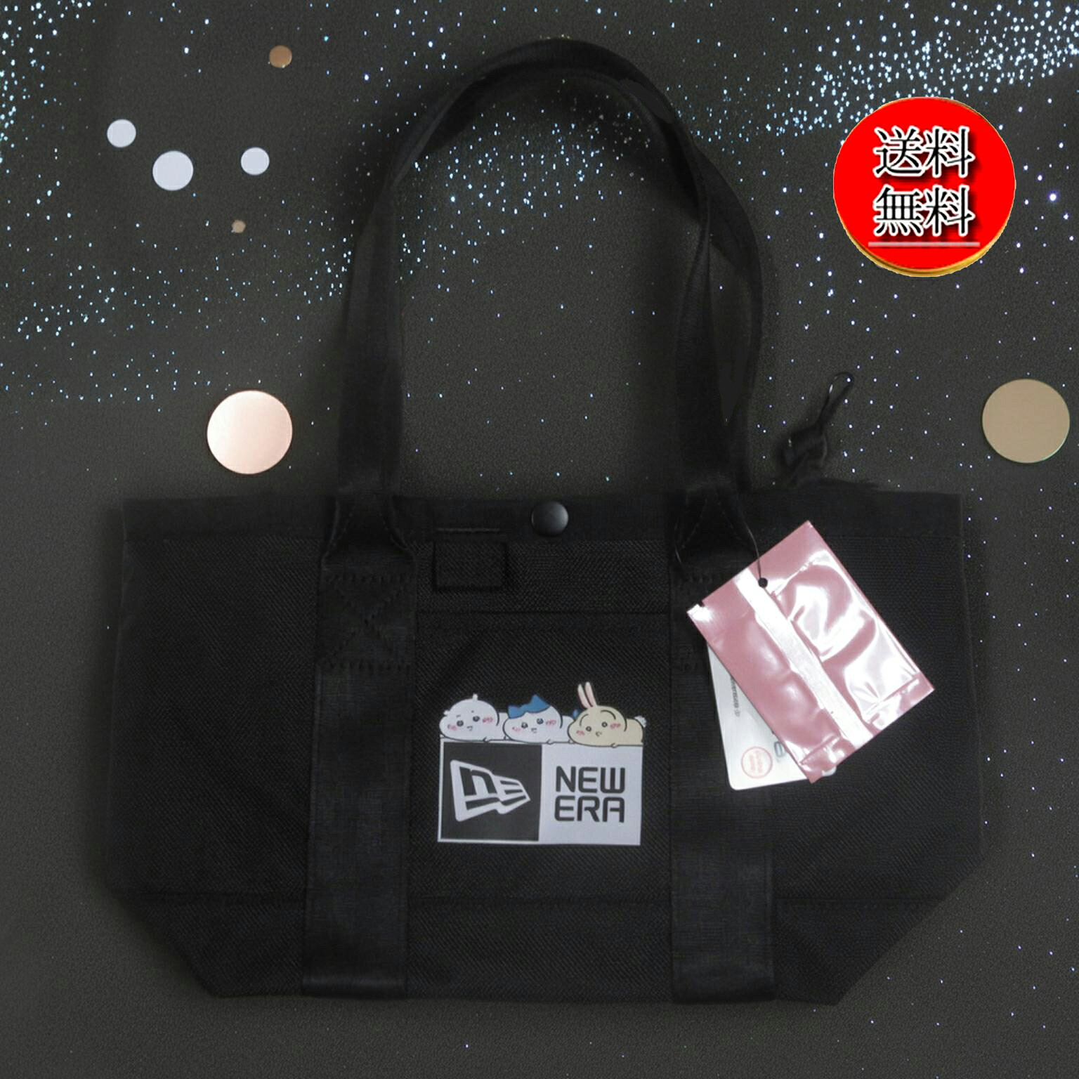 【未当て嵌める品/貨物輸送無料】2026 ちいかわ New Era トートバッグ 6L/ニュー内鰓【中古】