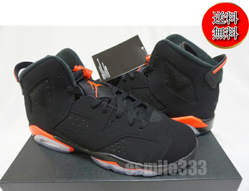 楽天市場】【2018年製】NIKE AIR JORDAN 6 RETRO BLACK/INFRARED