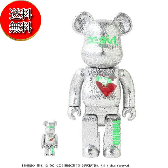 楽天市場】MEDICOM TOY BE@RBRICK X-girl 400% メディコムトイ