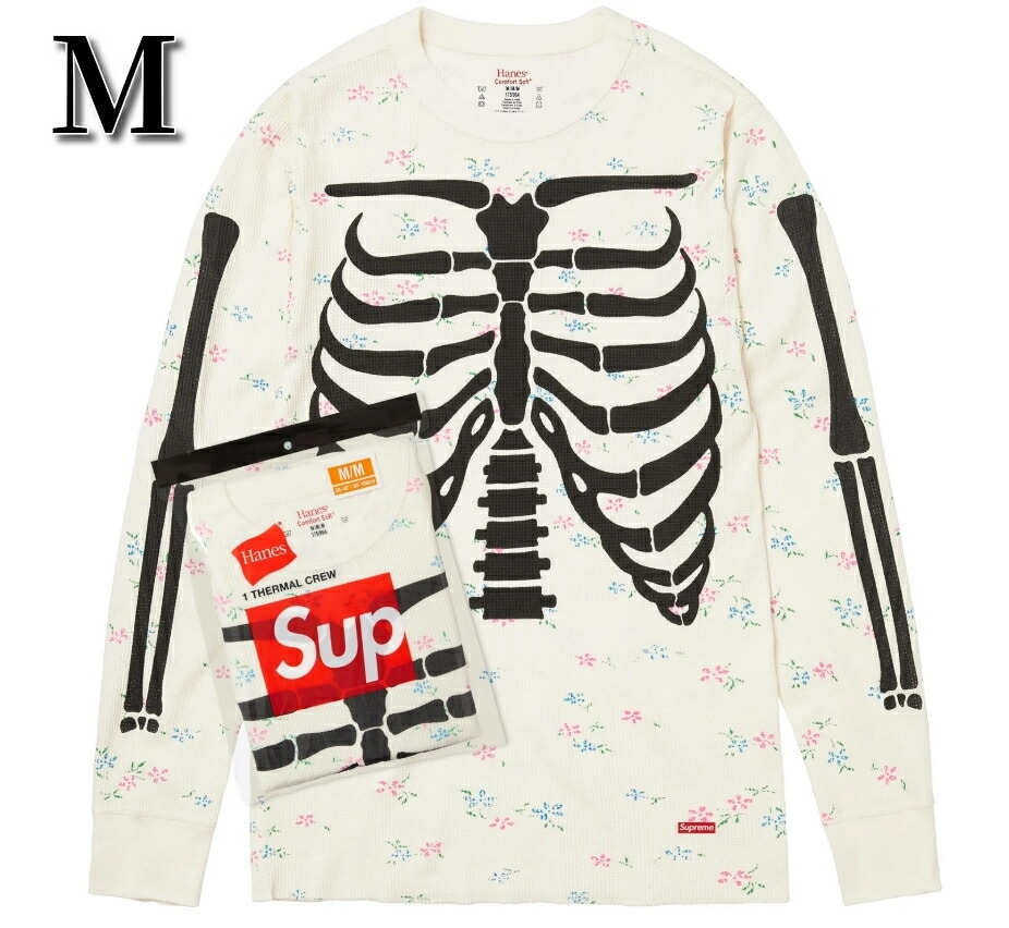 楽天市場】【中古】シュプリーム SUPREME Hanes Bones Thermal