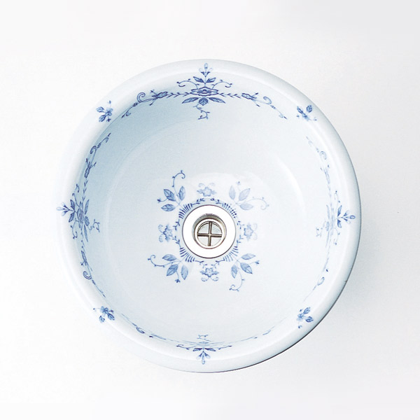 【10％OFF★4/10 1:59まで】 洗面 洗面ボール 洗面ボウル 手洗い鉢 洗面台 陶器 洗面 ボール ボウル オールドイングランド6 手洗鉢 Mオーバル（排水金具なし）