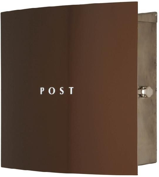 楽天市場】ポスト 郵便受け 壁掛け郵便ポスト ステンレスデザイン