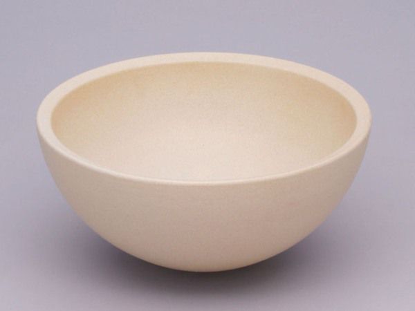 立水栓 食パン 苑地食パン 信楽焼苑地食パン３８０ ベージュ 立水栓 水栓柱に打ち立てる 和風 水鉢