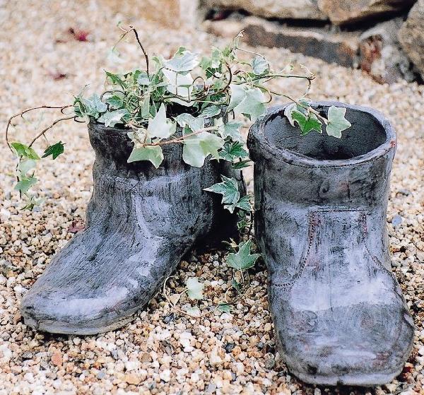 プランター 植木鉢 レトロ遺風プランター アンティーク クツ型枠 鉢 1対抗 素焼 ガーデニング雑貨 御花ポット 飾り付け Hotjobsafrica Org
