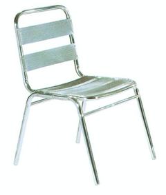 楽天市場】ガーデンチェア カフェチェア スタッキングチェア アルミ