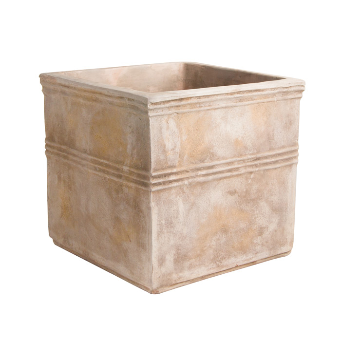 mintでお願いします最終お取り扱いアンティーク風テラコッタ四角大サイズ① mint様専用でお願いします最終お取り扱いアンティーク風