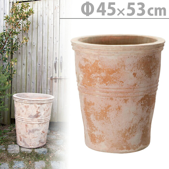 テラコッタ風プラスチック植木鉢　 大2個 楽天市場】テラコッタ 植木鉢 小型 おしゃれ 人気 プランター