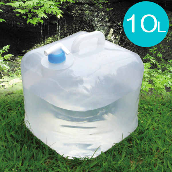 地震対策◎そのまま使えるポータブルスタンド+水ボトルセット（12L×2） Amazon.co.jp: 【備蓄水対策】折りたたみ式ポータブルボトル