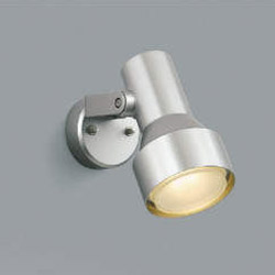 室外 点火装置 注目の的 LED付 白熱球100W好いかげんに 散光  防雨型 シルバーメタリック 点火装置物の具