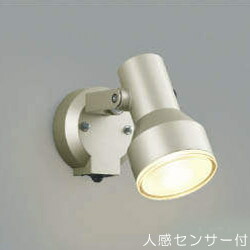 楽天市場】屋外 照明 スポットライト LED一体型 人感センサー付