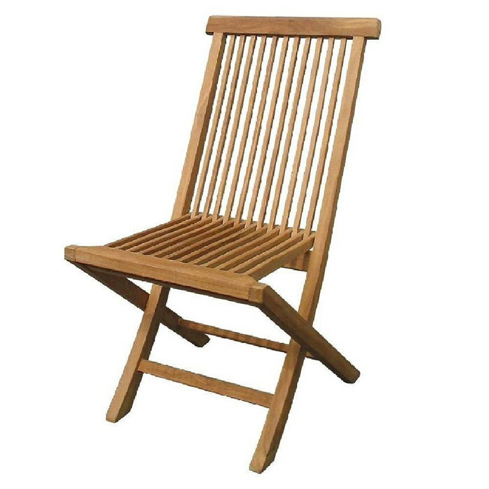 Garden Chair Folding High Quality Teakwood Wooden Furniture Width 460 Height 900 Depth 420 Bearing Surface School
