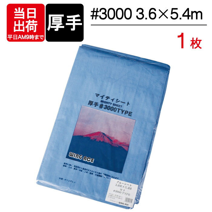 楽天市場】ブルーシート 厚手 5.4×3.6m #3000 1枚単位 レジャー シート 敷物 ござ 災害 台風 防災 養生 対策 運動会 行楽 花見  海水浴 キャンプ テント 雨よけ 防水 屋外 アウトドア 作業 道具 DIY : ESTOAH.home エストアホーム