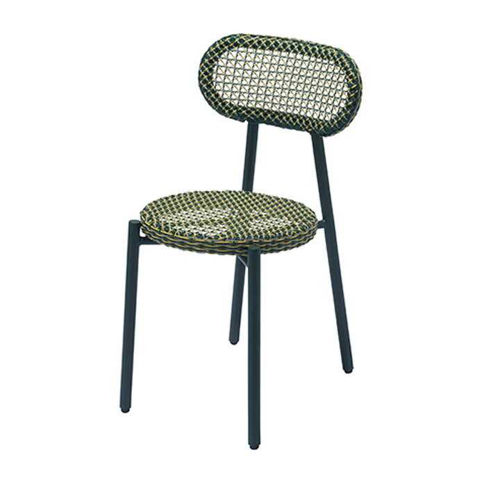 楽天市場】ガーデンファニチャー チェアー WA-チェア ブルー 青 横390