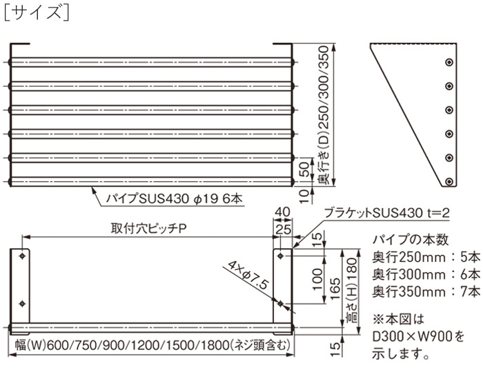 Sale 92 Off 水切りラック ステンレス 水切り棚 Ppパイプ棚 1段タイプ 横900 奥行350 高さ180mm 1台単位 研磨仕上げ Sus430 壁面収納 厨房 業務用 キッチン シンク 台所 水廻り 食器 料理道具 鍋 フライパン 食器洗い 物置 小物置き Fucoa Cl