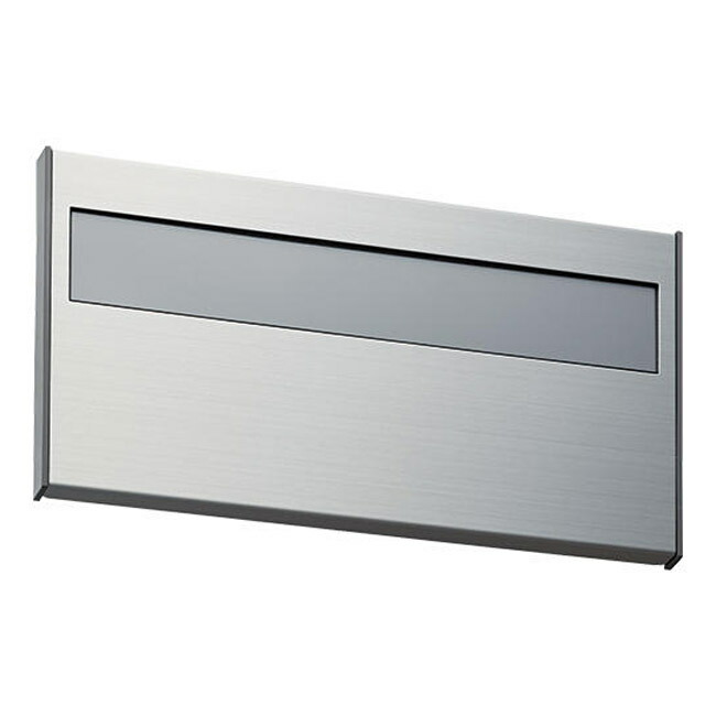 【8枚まとめ売り】 アルミニウム製室名札 KS-N20AS 210x74mm 楽天市場】ナスタ NASTA 室名札 KS-N20AS ステンカラー 74x210 アルミ