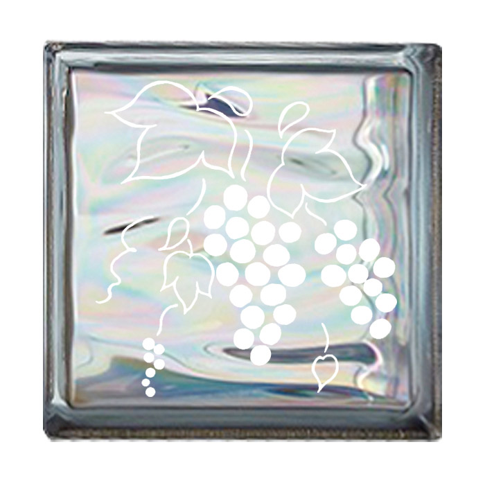 数量は多 楽天市場 ガラスブロック 屋外壁 間仕切壁 壁飾り 日本 デザインガラスブロック 柄 葡萄 色 ウェービーグレー 1個単位 190 190 80mm リフォーム 新築 Diy アプローチ エストアガーデン 好評 Lexusoman Com