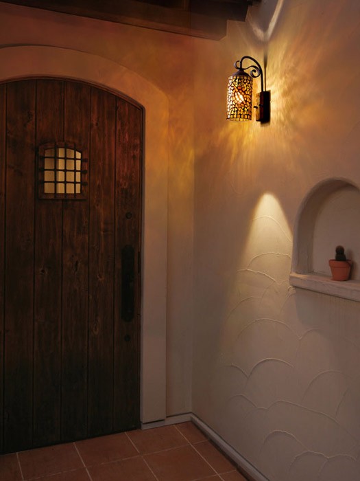 玄関照明 門灯 玄関 照明 ポーチライト 妻飾り 300円offクーポン配布中 屋外 ポーチ灯 照明 外灯 Oglc ガラス 屋外 門柱灯 外灯 モザイク 照明 ブラケット E17 Led電球クリアミニクリプトン形 5 2w 別売り 人感センサー 明暗センサー ライトセンサーライト エ