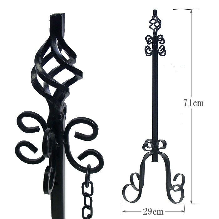 値下げ特別価格 駐車場 ポール おしゃれ 進入禁止 侵入禁止 駐車禁止 敷地境界 可動 お店 店舗 庭 オープン外構 ガーデン 置物 飾り オーナメント 駐車場 ポール おしゃれ フェンス アイアン チェーンスタンド 本体４本 鎖３本 エストアオリジナル重り用袋４枚付き セット