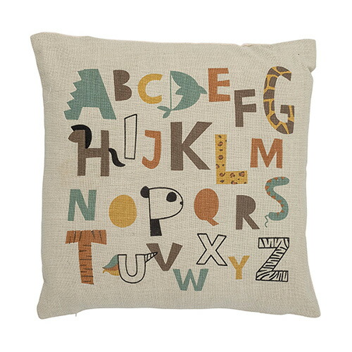 【10%OFF！百貨店SALE特価】 Bloomingville MINI(ブルーミングヴィルミニ) 座布団 字母
