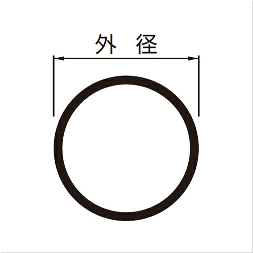 【10%OFF！百貨店SALE特価】 AL 丸配管 2.0×38×4000