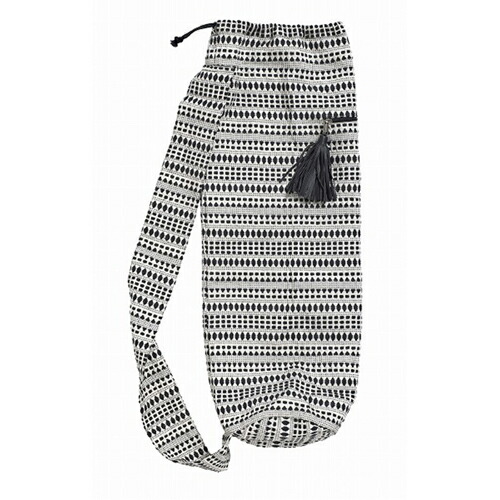 【10%OFF！百貨店SALE特価】 NORDAL(ノルダル) 瑜伽うしろ側 綿織物製 タッセル付き添い人 隠し付き添い人 大型背嚢 ランドリーうしろ側 ヨガマットケース 肩かけうしろ側 体育館うしろ側 引っ敷き入れ 腰掛け入れ 納める袋