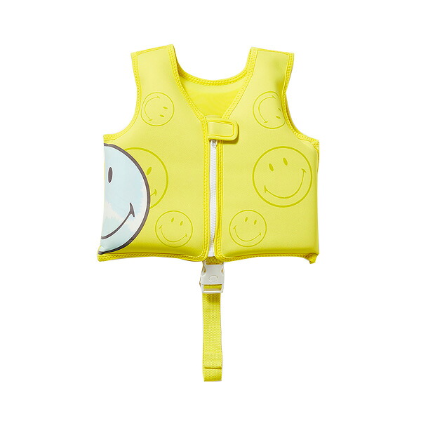 SUNNYLIFE(サニーライフ) フロートベスト スマイリー 2-3歳用 海水浴 プール 夏 水遊び レジャー 水着 川遊び 水泳 スイミング おしゃれ 可愛い|ESTOAH.home エストアホーム