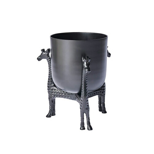 【10%OFF！百貨店SALE特価】 CLOVER(クローバー) シャイニーアルミプランター ウィズ麒麟
