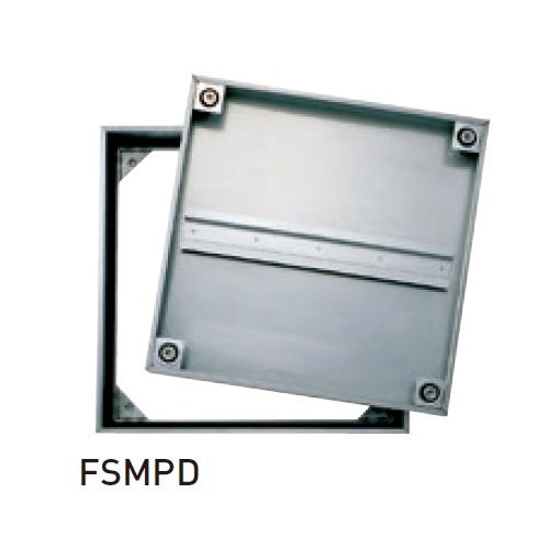 床点検口 アンダーハッチ FSMPD-60KN 防水・防臭型モルタル専用 鍵付 ハンドルなし|ESTOAH.home エストアホーム