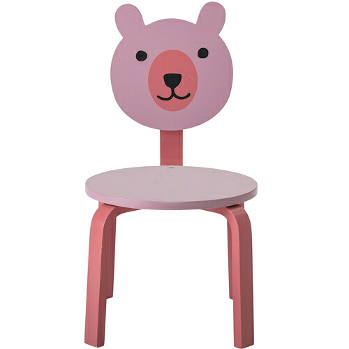 Bloomingville MINI(ブルーミングヴィルミニ) ベアチェア ピンク/ブルー 椅子 イス いす 子供 子ども 子供用 キッズ チェア チェアー キッズチェア ローチェア キッズチェアー 子ども椅子 子供椅子 クマ くま ピンク 青 ブルー かわいい 可愛い ギフト プレゼント