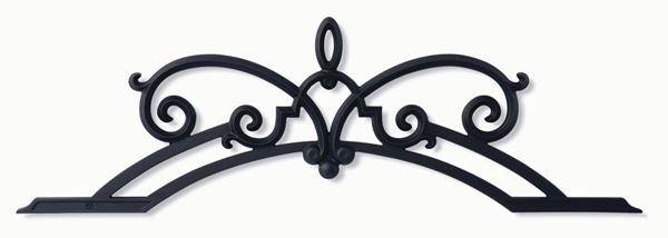 楽天市場】壁飾り 外壁 アイアン風 妻飾り IT4707 グラファイト