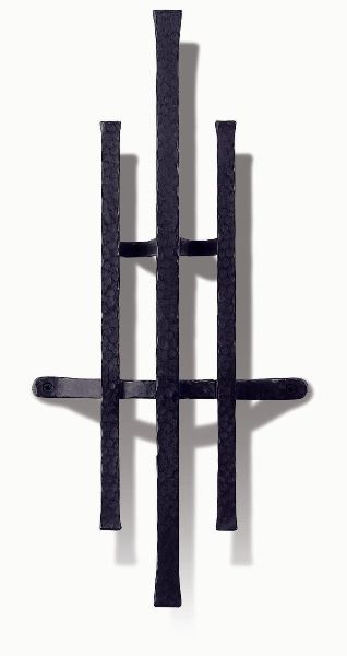 壁飾り 外壁 アイアン風 妻飾り ワイド型 35型 ブラック 黒 シンボル