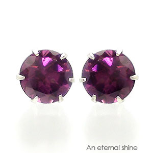 K18 一粒ピアス ロードライトガーネット 4mm 1月誕生石 k18 18金 スタッドピアス セカンドピアス レディース ジュエリー アクセサリー プレゼント ギフト 人気 おすすめ SSS｜ネックレス指輪 Ladies Present EJ 18,068円