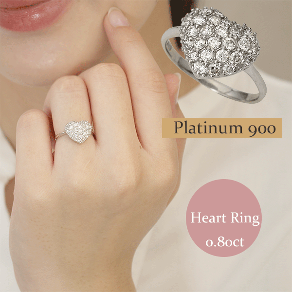 楽天市場】指輪 リング パヴェ ダイヤモンド ダイヤ 1カラット