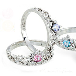 pt900 プラチナ ダイヤモンド リング 0.03ct ティアラ 冠 ピンキーリング 小指 ファランジリング ミディリング 誕生石 指輪 婚約指輪 刻印 品質保証書 女性 レディース ジュエリー アクセサリー 人気 おすすめ プレゼント ギフト 贈り物 送料無料 SSS 51,744円