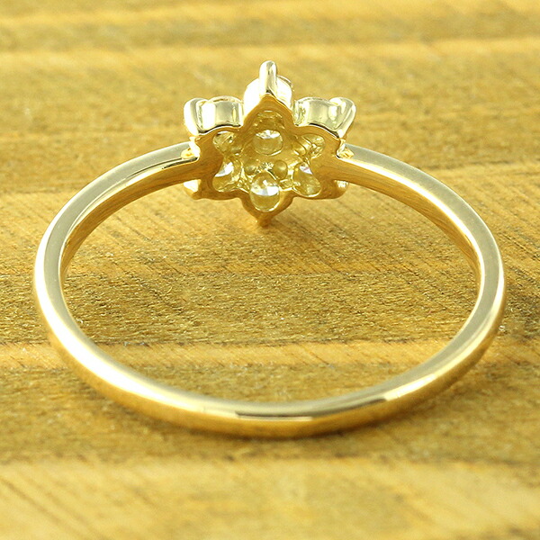 50 Off 楽天市場 指輪 K18 ダイヤモンド フラワーリング 18金ゴールド 0 21ct 花 フラワーモチーフ セブンスター レディース ジュエリー アクセサリー プレゼント ギフト 母の日 ネックレス指輪 Ladies Present Ej 安い Www Mauxiliadoralugo Com