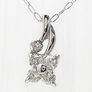 pt900 プラチナ ダイヤモンド 0.15ct ネックレス ペンダント チェーン 品質保証書 女性 レディース ジュエリー アクセサリー 人気 おすすめ プレゼント ギフト 贈り物 送料無料 SSS