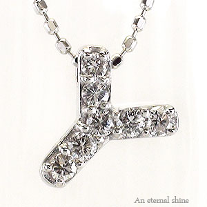 ネックレス イニシャル プラチナ 天然 ダイヤモンド Pt900 アクセサリー img57369002.jpg