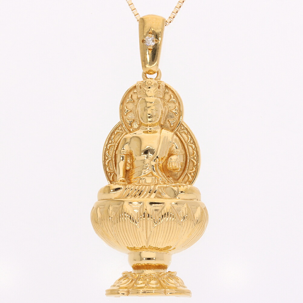 シ*テ様 純金18K ゴールド 6g葉の形状 ペンダント ネックレス　文殊菩薩 K18 お守り 本尊 文殊菩薩 ネックレス ペンダント ペンダント